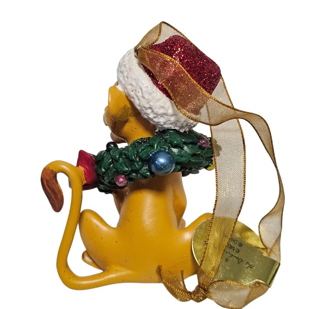 Disney Simba Ornament The Danbury Mint Lion King Christmas Tree‎ Decoration